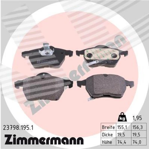 BRAKE PADS FOR DISC BRAKES - 0