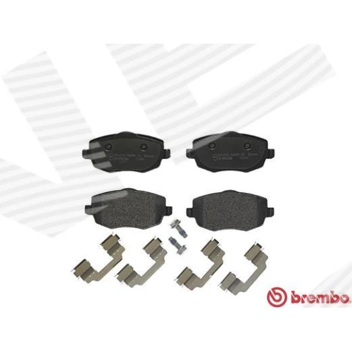 BRAKE PADS FOR DISC BRAKES - 1