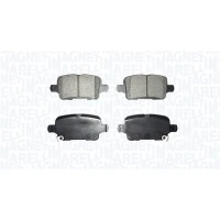 Brake pads for disc brakes