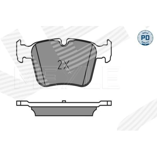 BRAKE PADS FOR DISC BRAKES - 1