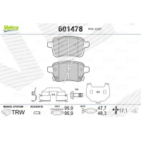 Brake pads for disc brakes