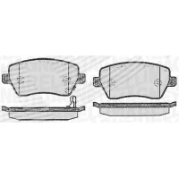 Brake pads for disc brakes