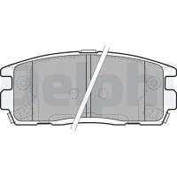 Brake pads for disc brakes