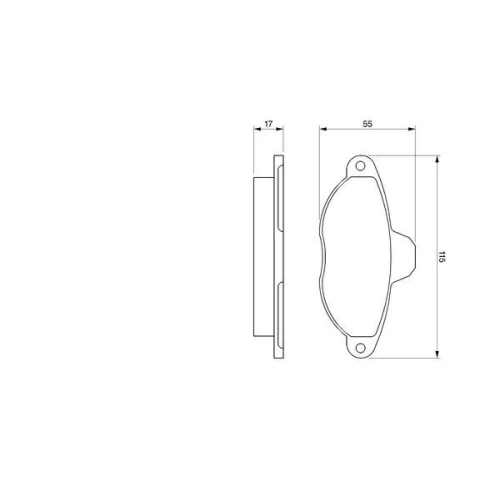 BRAKE PADS FOR DISC BRAKES - 4