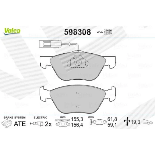 BRAKE PADS FOR DISC BRAKES - 0