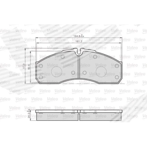 BRAKE PADS FOR DISC BRAKES - 0