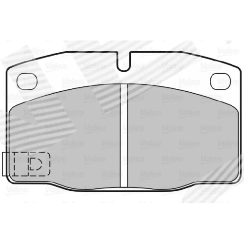 BRAKE PADS FOR DISC BRAKES - 1