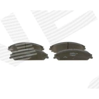 Brake pads for disc brakes