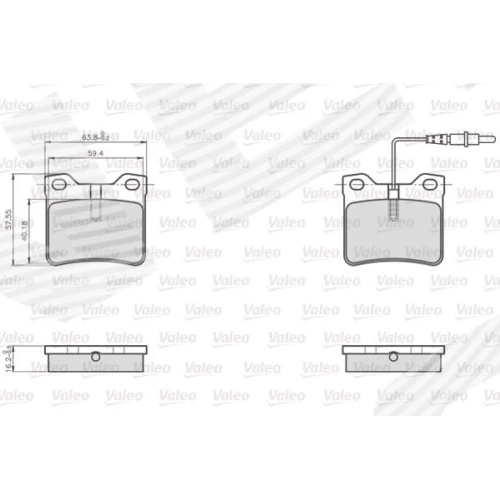 BRAKE PADS FOR DISC BRAKES - 0