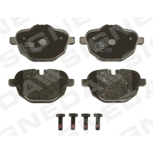 BRAKE PADS FOR DISC BRAKES - 1