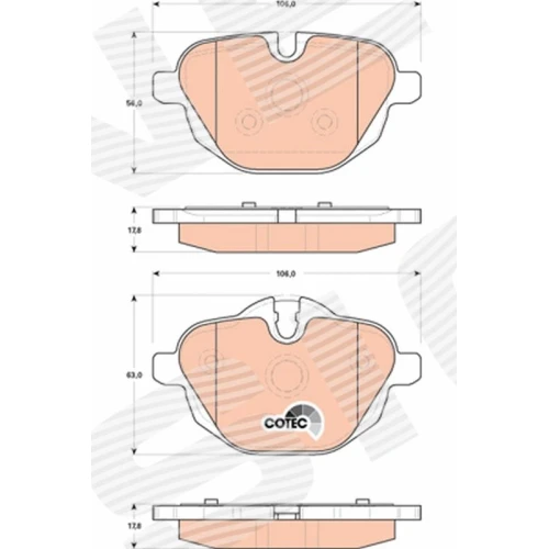 BRAKE PADS FOR DISC BRAKES - 0