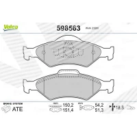 Brake pads for disc brakes