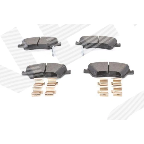 BRAKE PADS FOR DISC BRAKES - 4