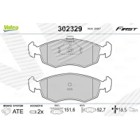 Brake pads for disc brakes