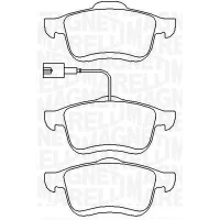 Brake pads for disc brakes