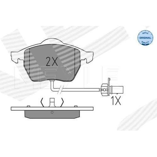 BRAKE PADS FOR DISC BRAKES - 0