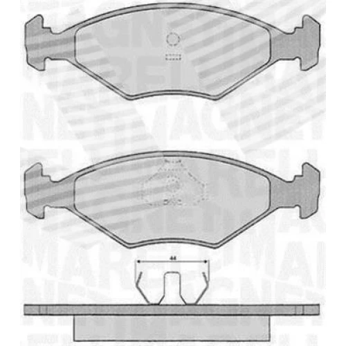 BRAKE PADS FOR DISC BRAKES - 0