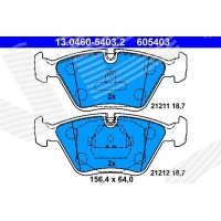 Brake pads for disc brakes