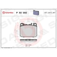 Brake pads for disc brakes