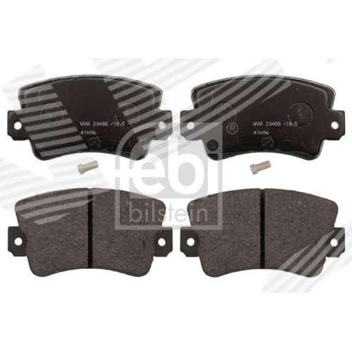 BRAKE PADS FOR DISC BRAKES - 0