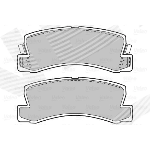 BRAKE PADS FOR DISC BRAKES - 1