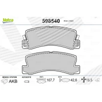 Brake pads for disc brakes