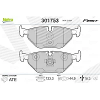 Brake pads for disc brakes