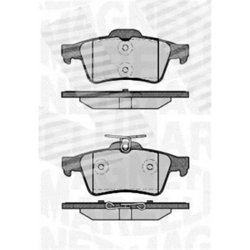 BRAKE PADS FOR DISC BRAKES - 0