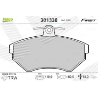 Brake pads for disc brakes