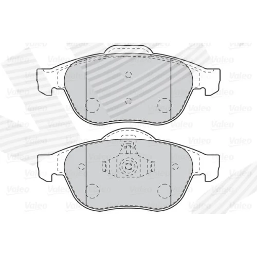 BRAKE PADS FOR DISC BRAKES - 1