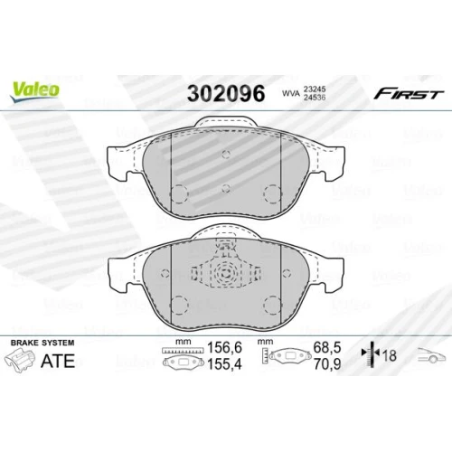 BRAKE PADS FOR DISC BRAKES - 0