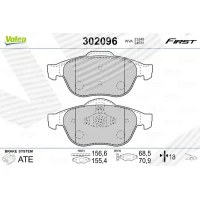 Brake pads for disc brakes