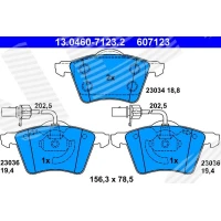 Brake pads for disc brakes