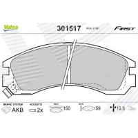 Brake pads for disc brakes