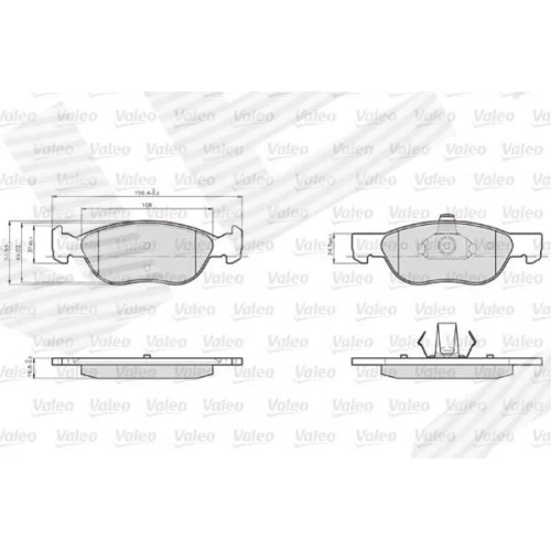 BRAKE PADS FOR DISC BRAKES - 0