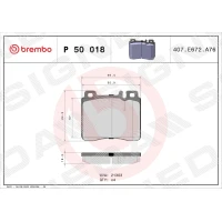 Brake pads for disc brakes