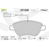 Brake pads for disc brakes