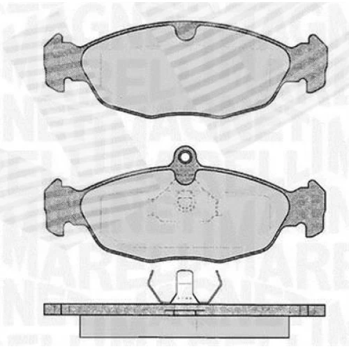 BRAKE PADS FOR DISC BRAKES - 0