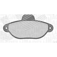 Brake pads for disc brakes