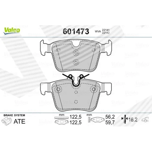 BRAKE PADS FOR DISC BRAKES - 0