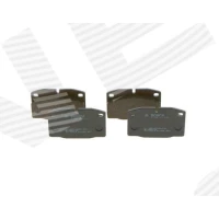 Brake pads for disc brakes