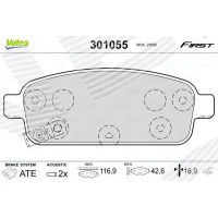 Brake pads for disc brakes