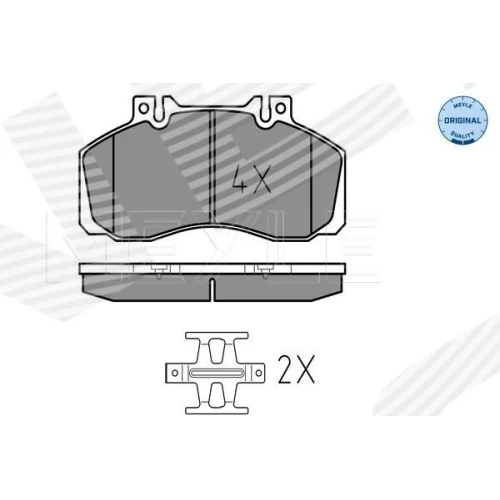 BRAKE PADS FOR DISC BRAKES - 0