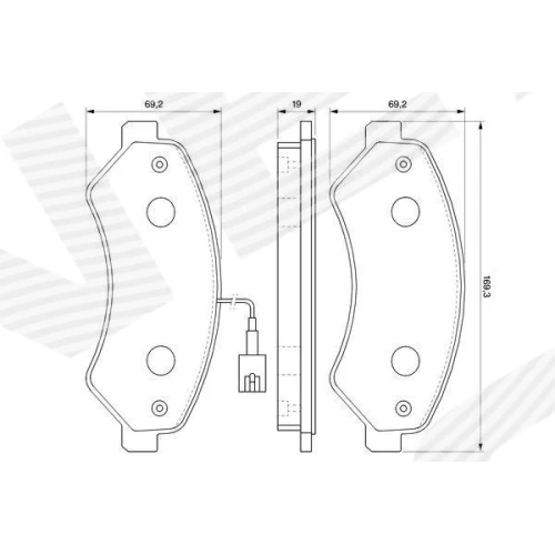 BRAKE PADS FOR DISC BRAKES - 4