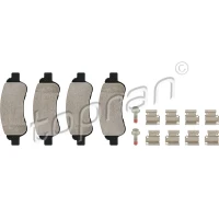 Brake pads for disc brakes