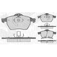 Brake pads for disc brakes