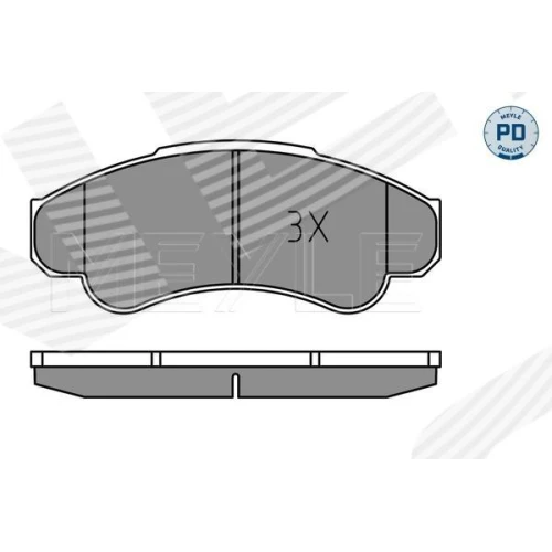 BRAKE PADS FOR DISC BRAKES - 2