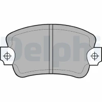 Brake pads for disc brakes