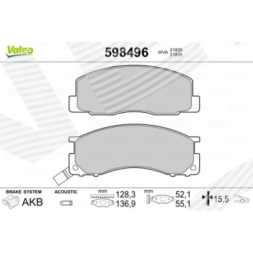 BRAKE PADS FOR DISC BRAKES - 0