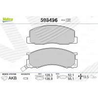 Brake pads for disc brakes